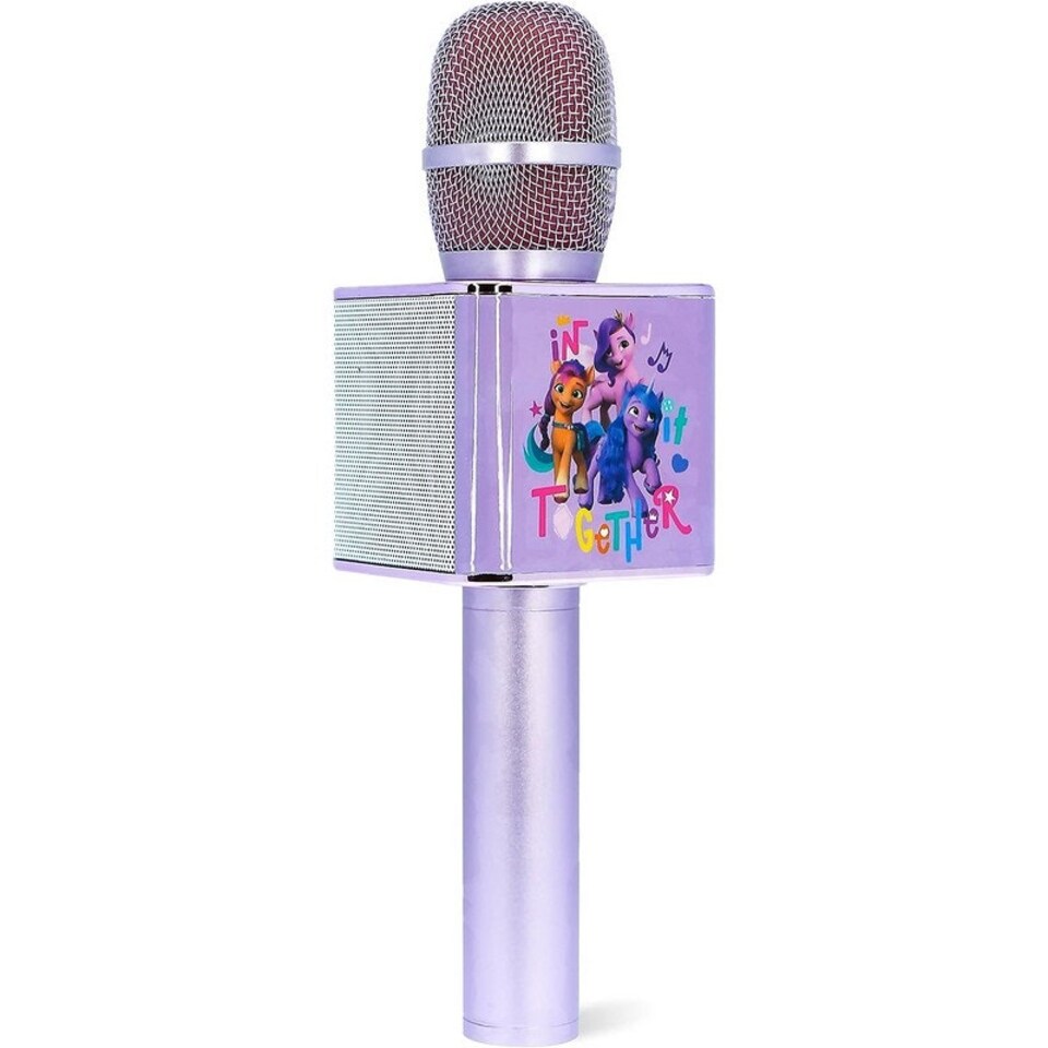image 1 of My Little Pony Karaoke Microphone - Purple - One Size