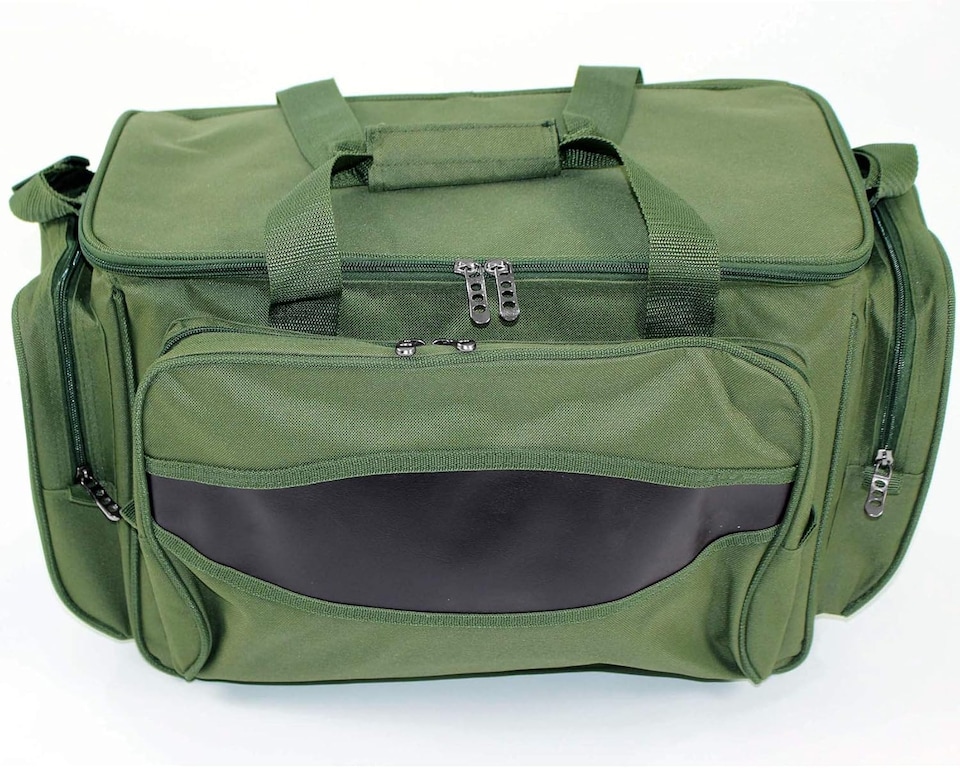 image 1 of Actiaspet Olive Green Heavy Duty Padded Hunting, Shooting, Fishing Carp Bag | 600D Polyester Construction