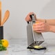 image 3 of Cuisipro 4-Sided Box Grater, Sharp Stainless Steel, Non-Slip Base