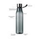 image 4 of Vinga Lean Recycled 800ml Water Bottle - Anthracite - One Size Grey | One Size