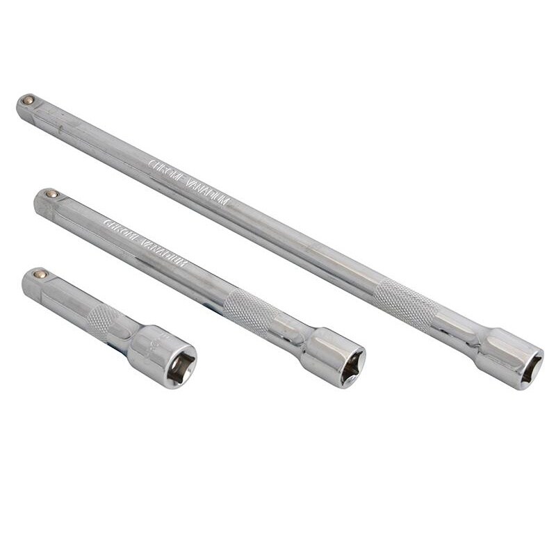 Bluespot Tools 3/8in Square Drive Cv Extension Bar Set 3 Piece Multi Multi Colour One Size 1