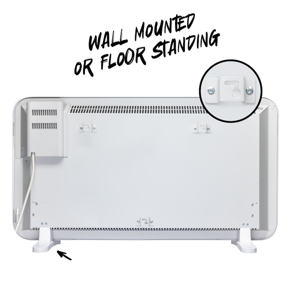 image 1 of TCP 2000W White Infrared Convection Heater