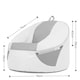 image 9 of icon Alpha Kids Gaming Dome | Grey | Grey | M | 1