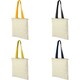 image 2 of Bullet Nevada Cotton Tote (Pack Of 2) - Natural/Orange - One Size Cream