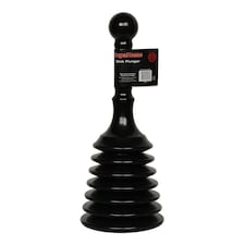 SupaHome Mini Sink Plunger - Black - 320mm x 120mm