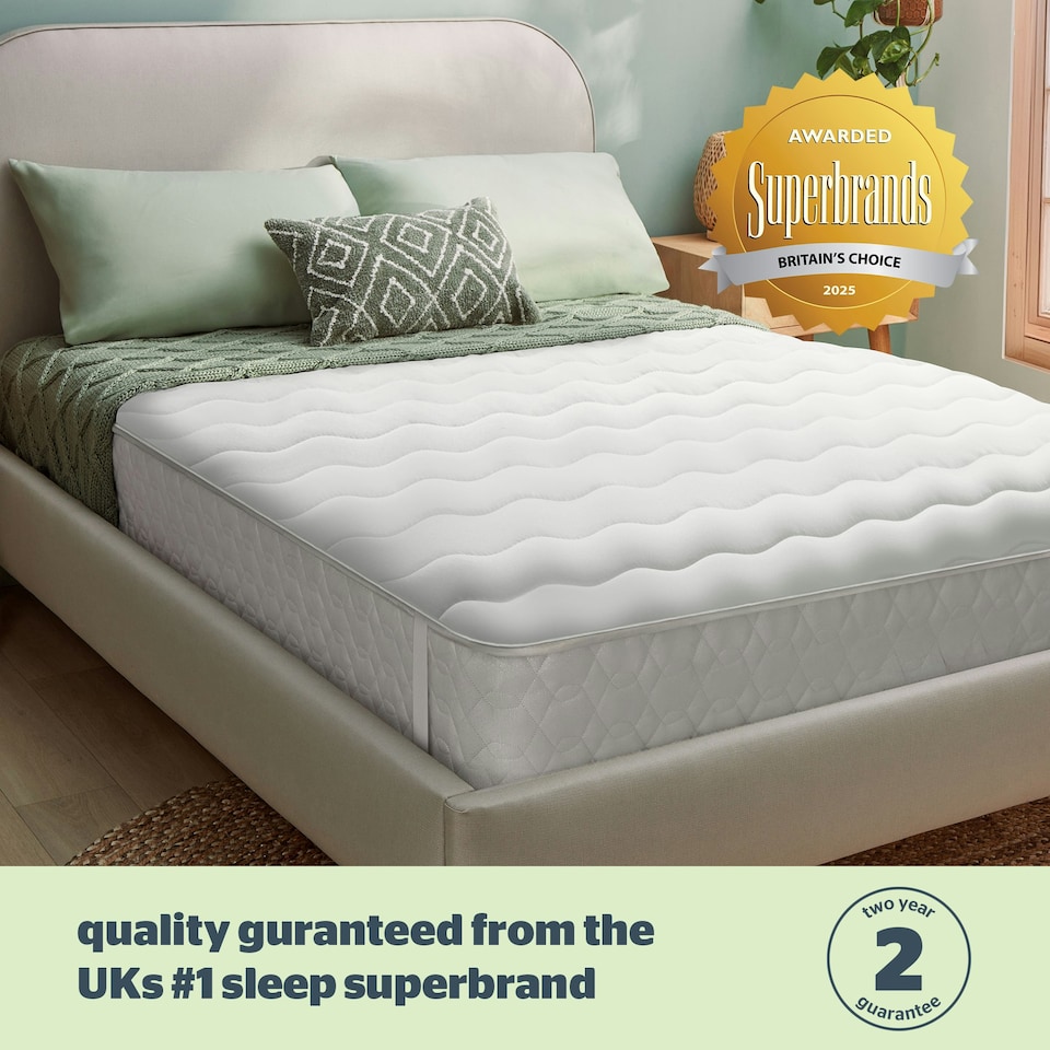 image 1 of Silentnight Luxury Anti Allergy Mattress Topper White | King