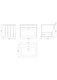image 2 of Balterley Wall Hung 1 Drawer Unit with Stone Basin 1 Tap Hole | Grey | 431 x 600 x 453mm