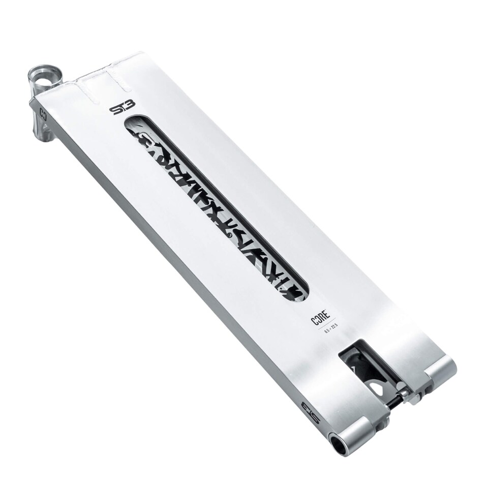 image 1 of CORE ST3 Forged Scooter Deck 6.5 X 22.5" - Polished