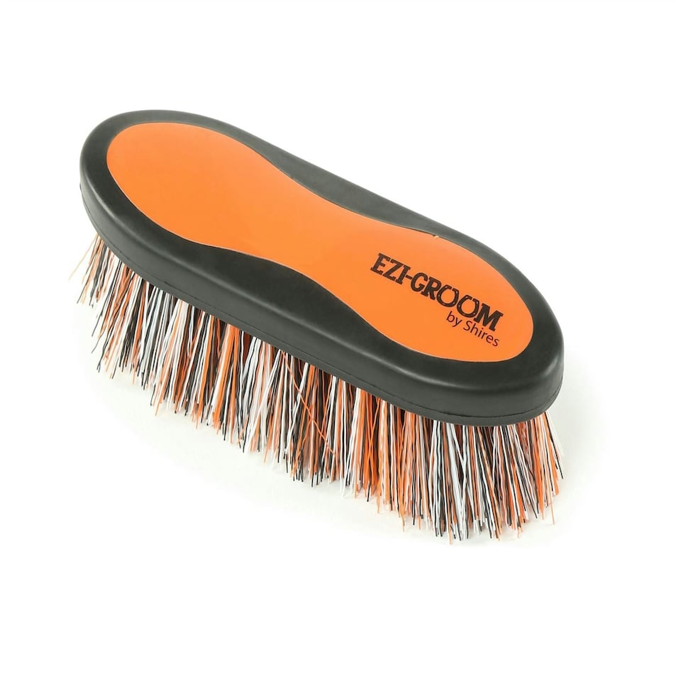image 1 of Shires Ezi-Groom Dandy Brush Green | Small