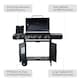 image 5 of Outsunny Gas BBQ Grill 4 + 1 Stainless Steel Burner Garden Barbecue Cooker