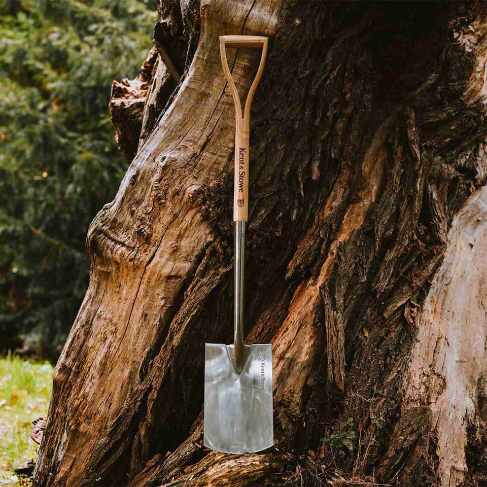 image 1 of Kent & Stowe - Stainless Steel Capability Digging Spade | Grey | 1 x Digging Spade