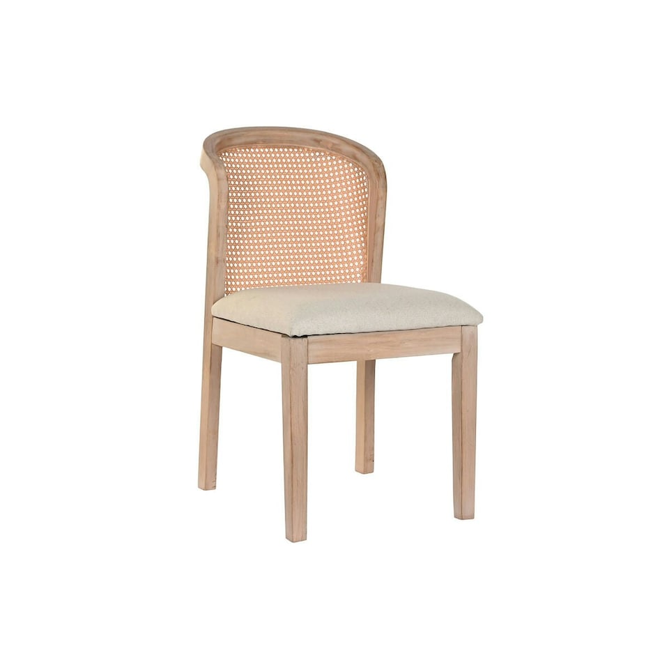 image 1 of Dining Chair DKD Home Decor Beige Polyester 46 x 61 x 86 cm Brown
