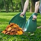 image 8 of Garden Leaf Grabber Scoops  Large Heavy Duty Green Debris Scoops With Handles | Green | Green | 1