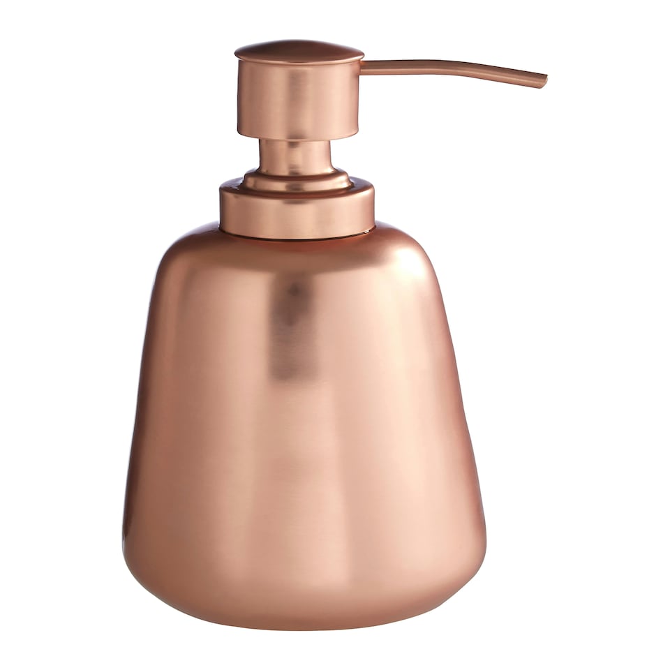 image 1 of Madison Shine Copper Finish Lotion Dispenser