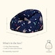 image 6 of Kids Lost In Space Bean Bag Chair Navy Blue Childrens Bean Bags | Blue | Navy Blue | 1