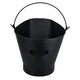 image 3 of Fireplace Waterloo Style Black Coal Log Burner Scuttle Bucket Wide Mouth Fire