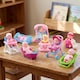 image 2 of BiBi Doll 8-Piece Mini 5" Baby Dolls Playset Toys with Accessories