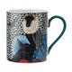 image 1 of Mikasa x Sarah Arnett Porcelain Mug, 350ml, Monkey Print Multi
