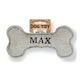 image 1 of History & Heraldry Pre-Personalised Squeaky Bone Dog Toy - Max