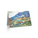 image 2 of Les Alpilles Mountain Landscape Saint Remy Van Gogh Greeting Card