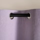image 4 of OHS Woven Textured Blackout Eyelet Curtains, 46x54" - Lavender