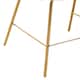 image 4 of Tamzin Pink Velvet Low Back Bar Chair Pink