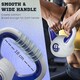 image 3 of SPORTNOW Kettle Bell with Handle for Home Gym Purple | 6