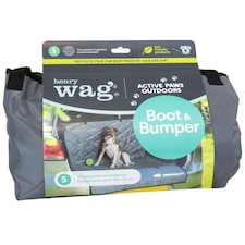 Henry Wag Boot And Bumper Protector, Keeps Your Car Boot Clean And Protects The Interior, Size Small, Hatchback | Grey | Grey | Small/Hatchback | 1