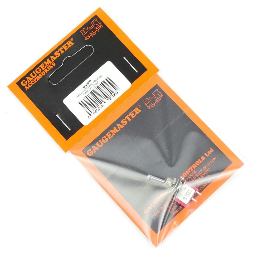 image 1 of Gaugemaster Electric SPST Mini Toggle Switch