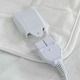 image 5 of Machine Washable Single Electric Blanket Heated Underblanket 3 Heat Settings | White