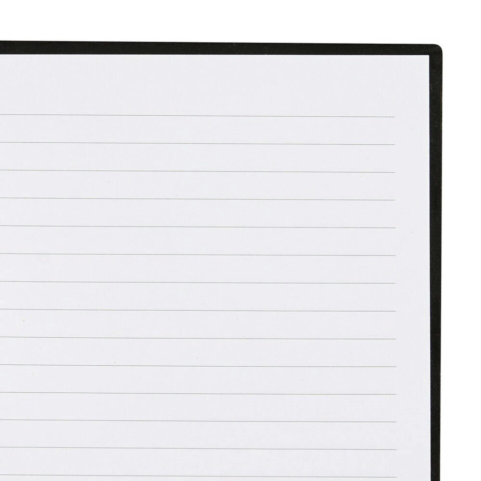 image 1 of Something Different Book of Shadows A5 Notebook - Black/White - One Size