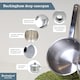 image 3 of Buckingham Stainless Steel Deep Saucepan 18 cm , 2.8 Litre | Silver