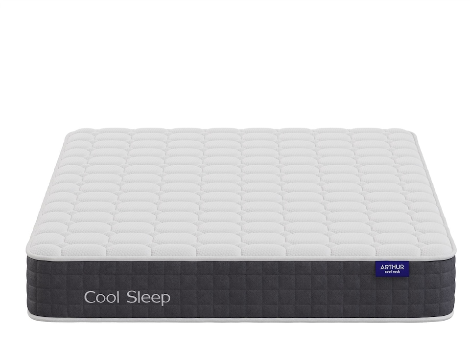 image 1 of Arthur Sleep Cool Rock Extra Firm Hybrid Mattress - Single | White | Single