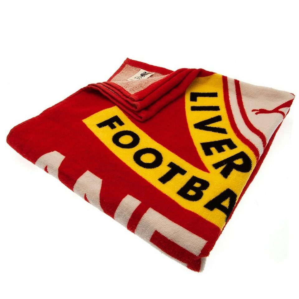 image 1 of Liverpool FC This Is Anfield Beach Towel - Red/White - One Size