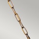 image 3 of Cadence 1 Light Dome Ceiling Mini Pendant Antique Brass, Black, E27