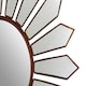 image 4 of Interiors By Premier Luxe Antique Gold Petal Wall Mirror, Boutique-Inspired Decorative Mirror, Unique Gold Finish Accent Mirror Gold