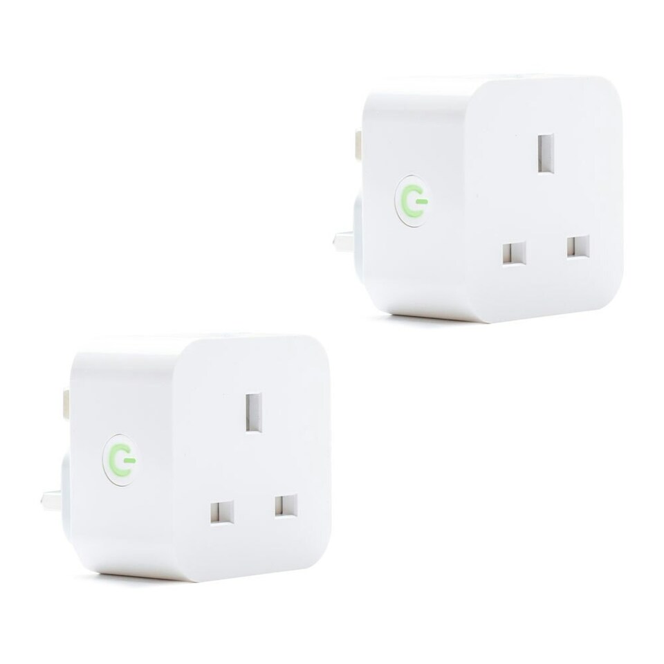 image 1 of ValueLights 2 Pack White Smart Plug