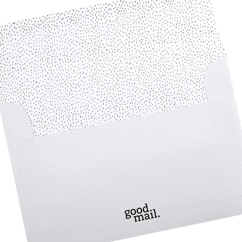 image 1 of Floral 'good mail' Design Thinking of You Card