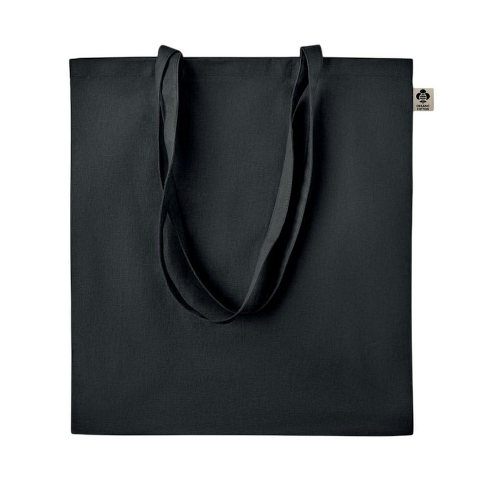 MidOcean Zimde Organic Cotton Tote Bag - Black - One Size | Black
