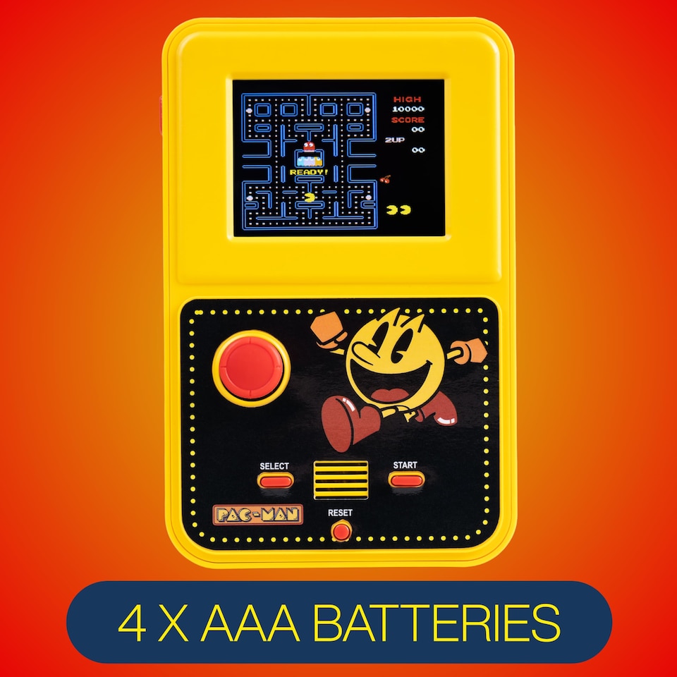 image 1 of PAC-MAN Colour Handheld Game with 2.5" Screen & Original Sounds