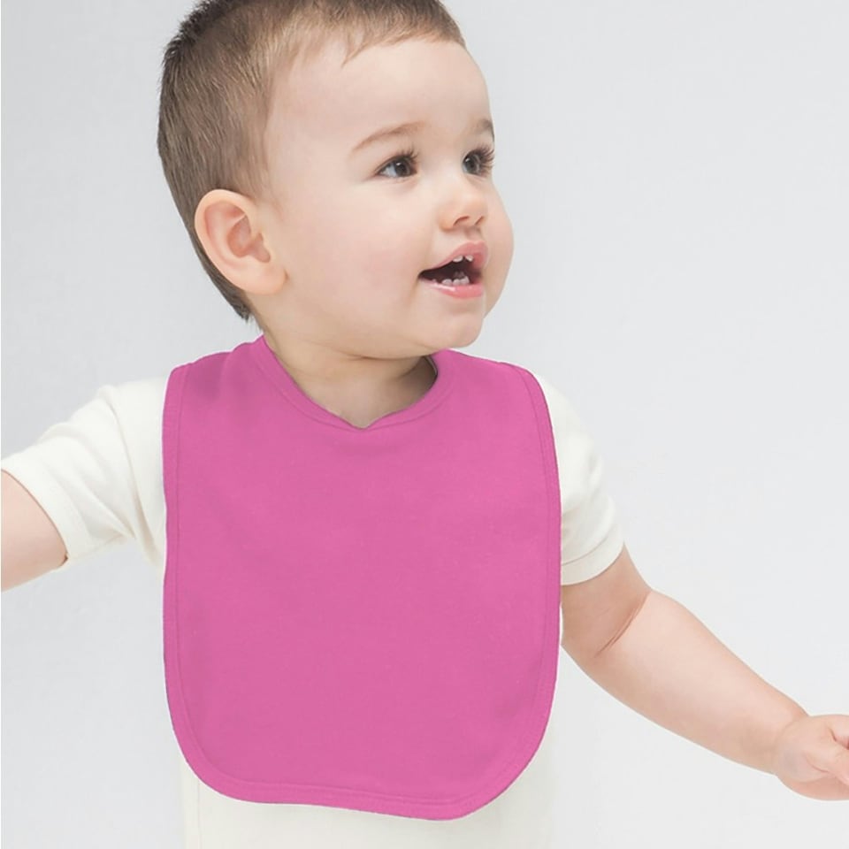 image 1 of Babybugs Baby Bib / Baby And Toddlerwear - Bubble Gum Pink - One Size