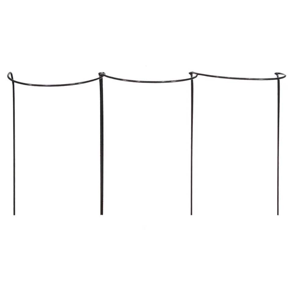 image 1 of Garden Pride Plant Support Bows - Large Green Pack of 3