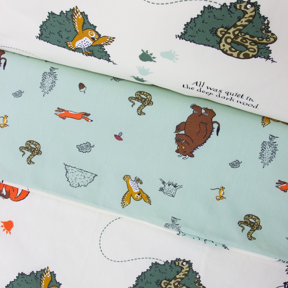 image 1 of The Gruffalo Woodland Junior Duvet Cover