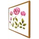 image 4 of Roses & leaves (Picutre Frame) Grey | S