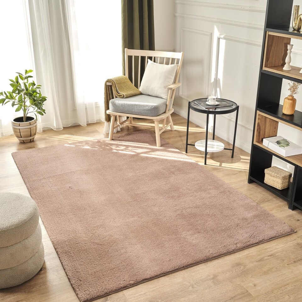 image 1 of RUGLENZA HOME -  STELLA SHAGGY RUG - 22 MM - MINK - 200 x 290 CM