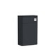 image 1 of Bathroom Floor Standing Concealed Cistern WC Unit, Dark Grey, 502mm | Grey | Dark Grey | 260 x 502 x 814mm | 1