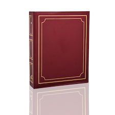Large Self Adhesive Ring Binder Photo Album – 40 Sheets / 80 Sides – Traditional Sticky Page Memory Scrapbook Album