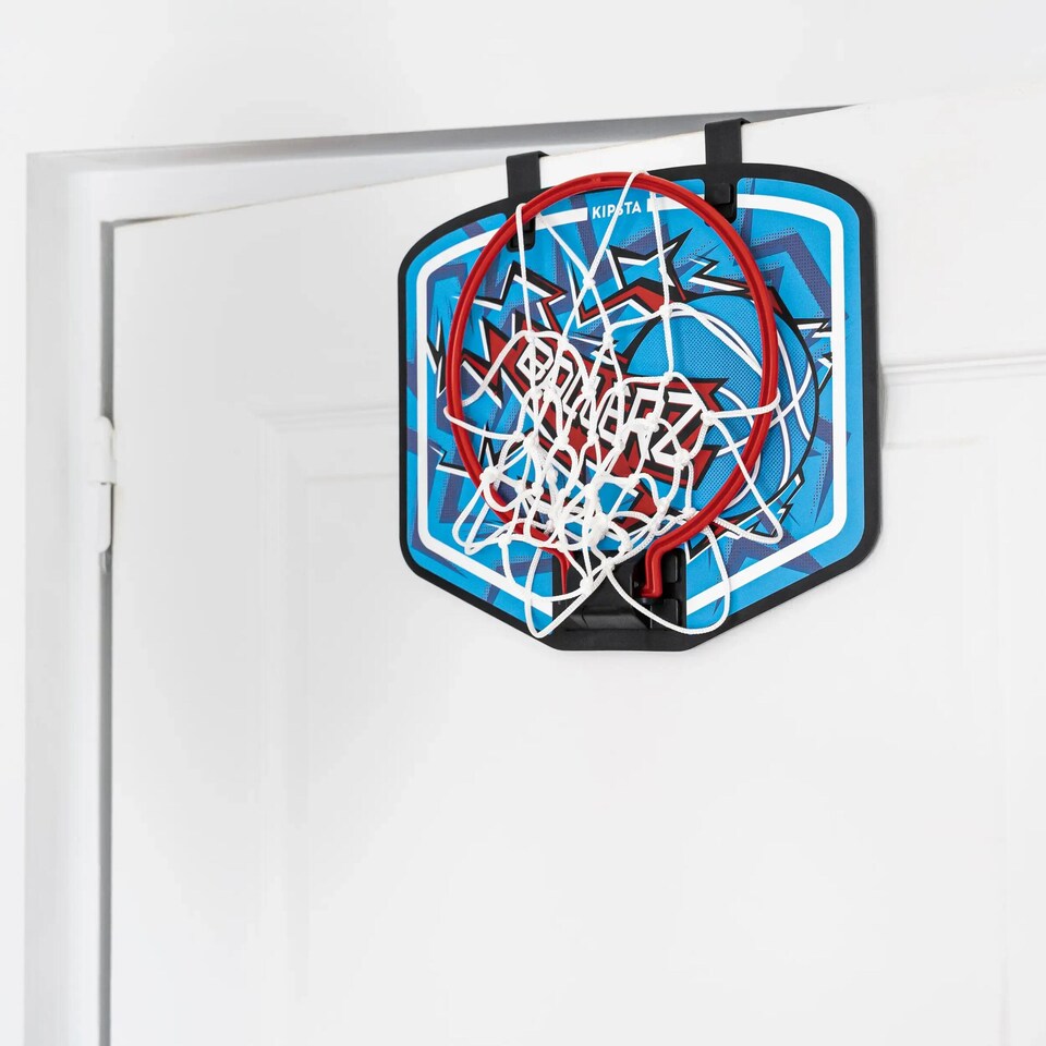 image 1 of Decathlon Mini Basketball Hoop SK100 - Blue/Red