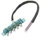 image 1 of SPARES2GO 5 Button Control Selector Switch for Terzismo Cooker Hood Extractor Fan Vent + Connector Cable