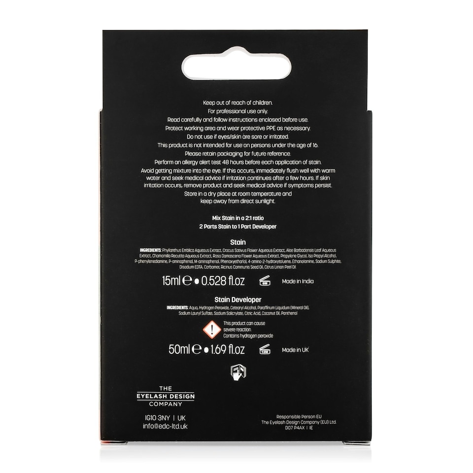 image 1 of Hi Brow Brow Stain Hybrid Dye Tinting - Brown Black